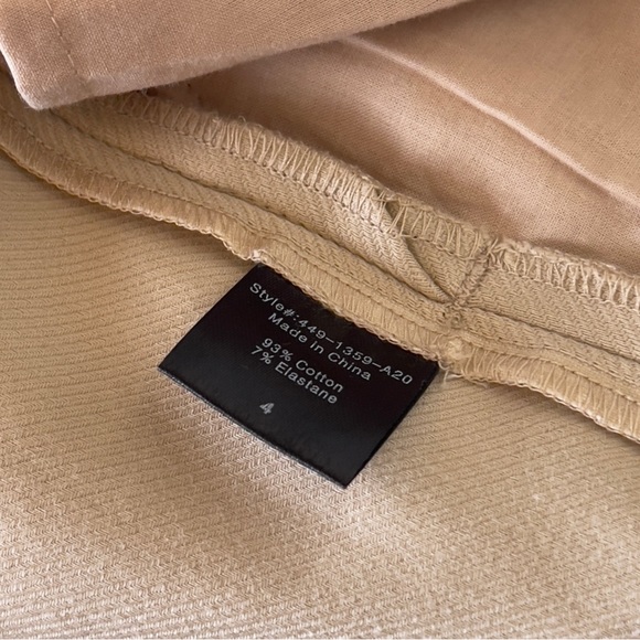 Jenni Kayne 4 Khaki High Waist Wide Leg Trouser Pant NWT Neutral Minimal - Picture 13 of 15